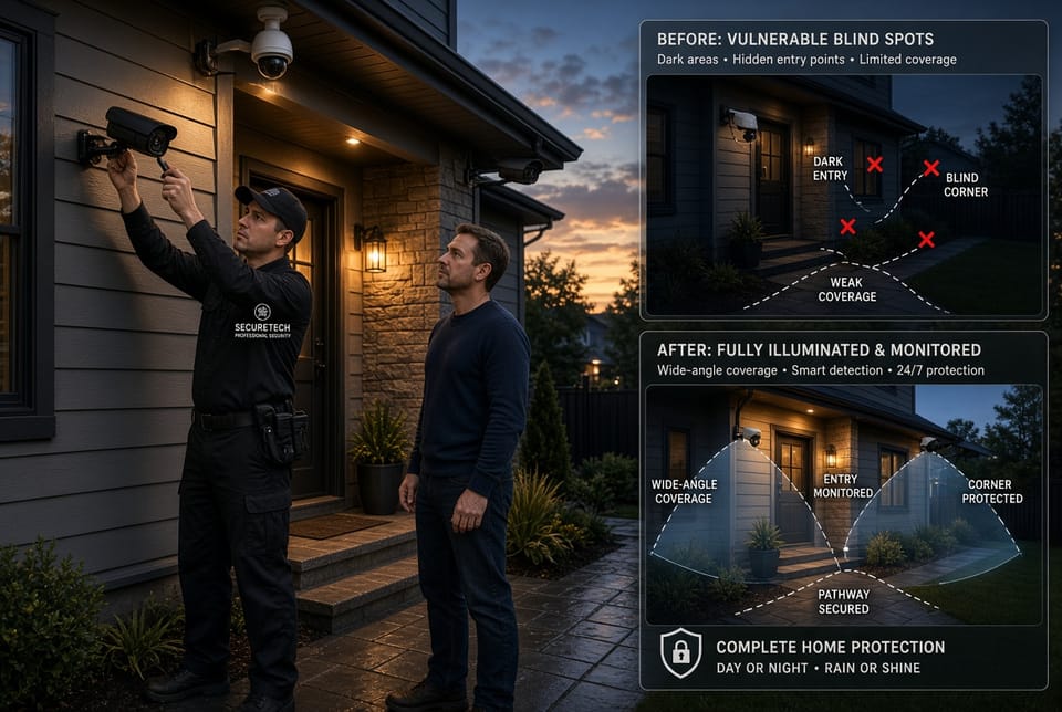 The Security System Outdoor Camera: Placement for Maximum Coverage
