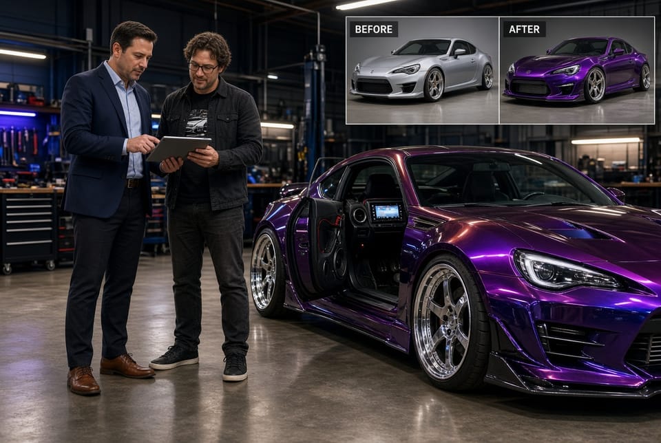 The Modified Vehicle Insurance: Covering Custom Parts