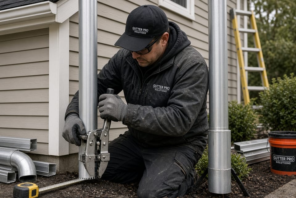 The Gutter Downspout Crimp Tool: Making Custom Connections