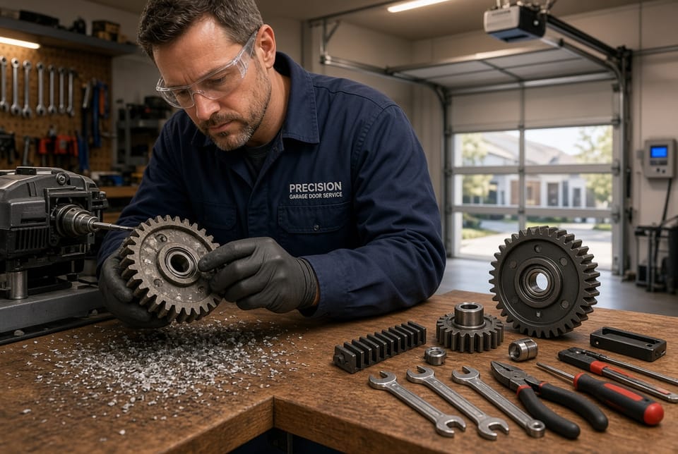 The Garage Door Opener Gear Kit: Replacing Worn Gears