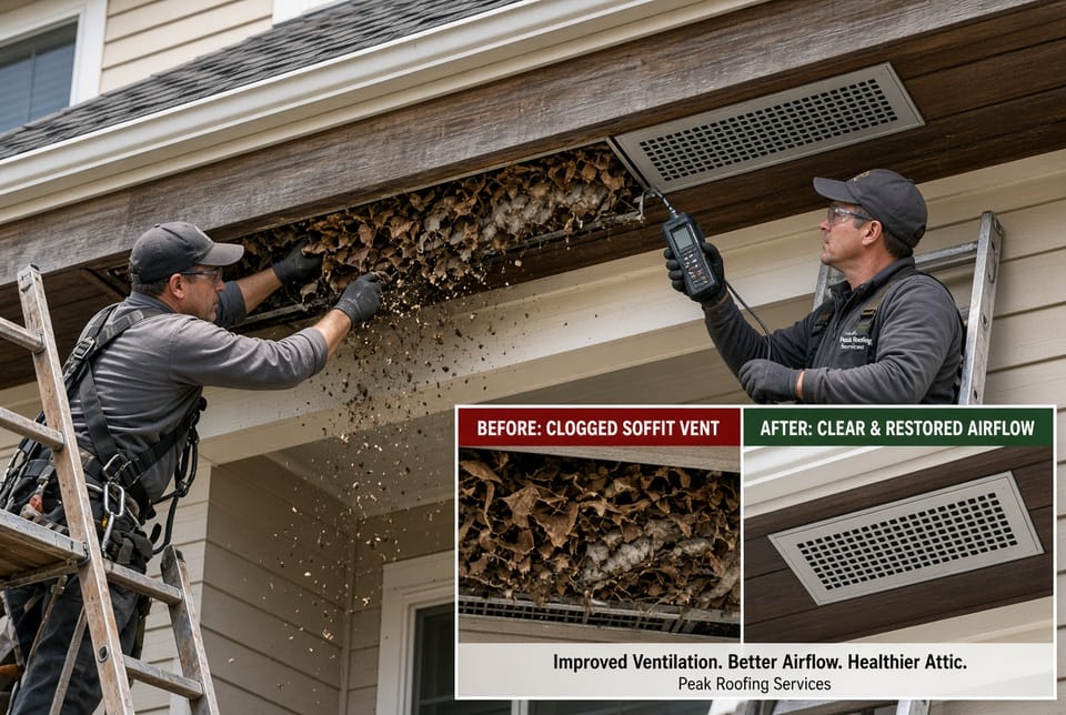 The Roof Soffit Vents: Maintaining Intake Ventilation