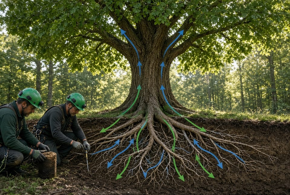 The Tree Root System: Understanding How Roots Support the Canopy