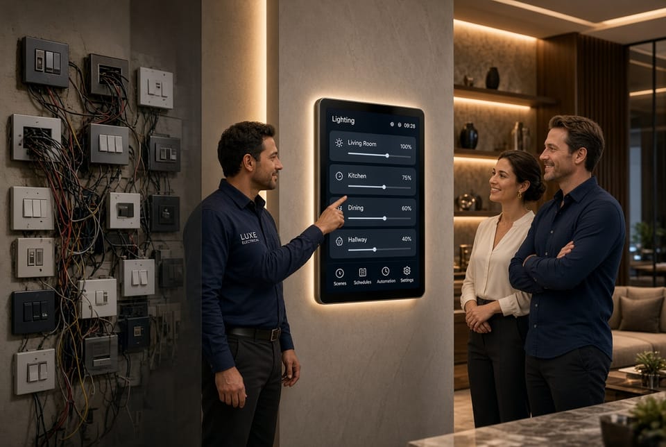 The Lighting Control Panel: Centralized Lighting Management