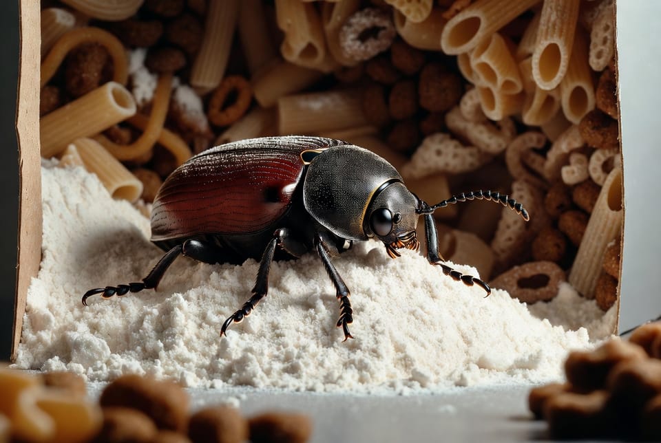 The Confused Flour Beetle: Common Pest of Pantry Goods