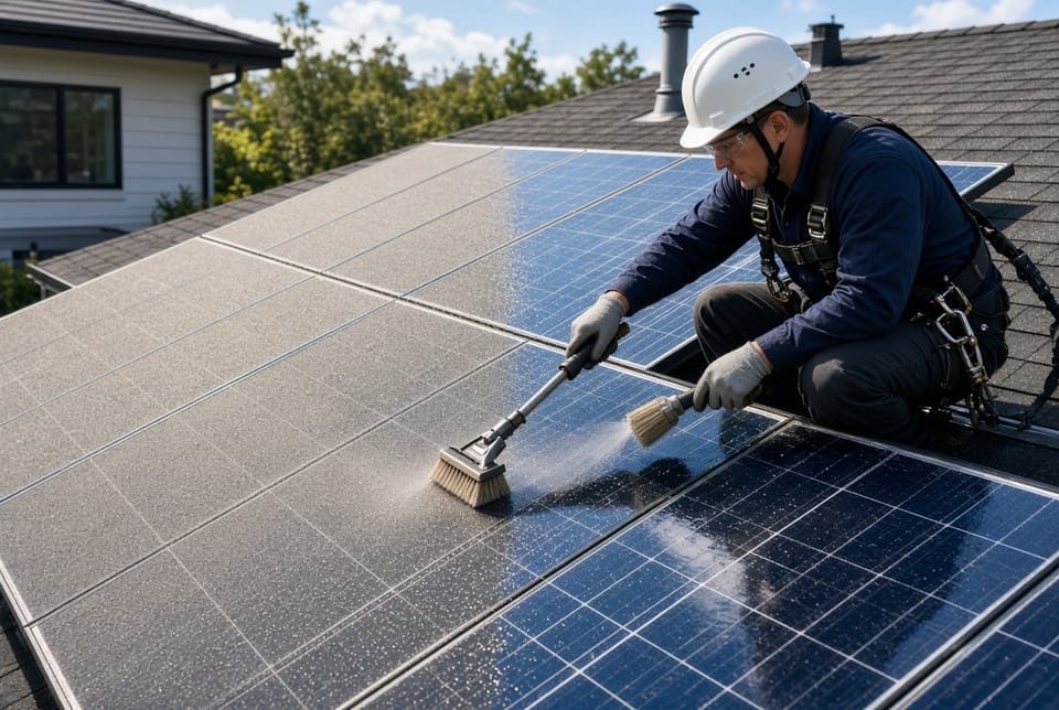 The Solar Panel Maintenance: Cleaning and Inspection Schedule