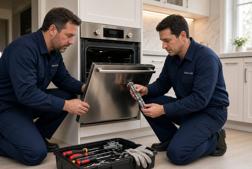 The Oven Door Hinge: Why Your Door Won't Close Tightly