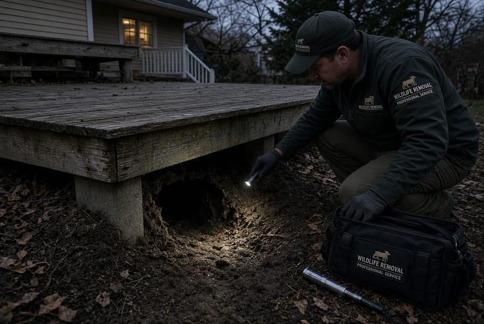 The Opossum Den: Managing Marsupials Under Decks and Sheds