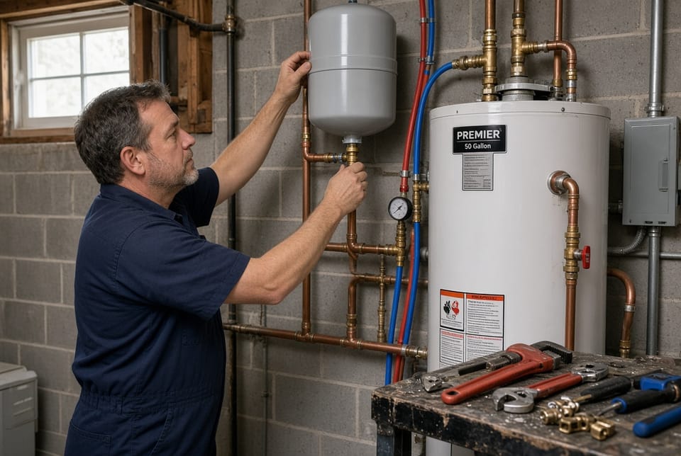 The Water Heater Expansion Tank: Why It's Required for Closed Systems