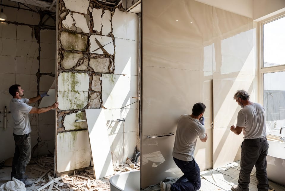 The Bathroom Wall Panels: Waterproof Alternatives to Tile