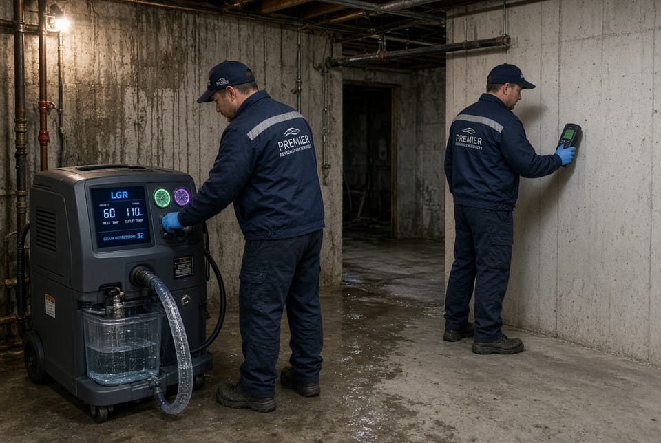 The Flooded Basement Dehumidification: Preventing Mold After Water Removal