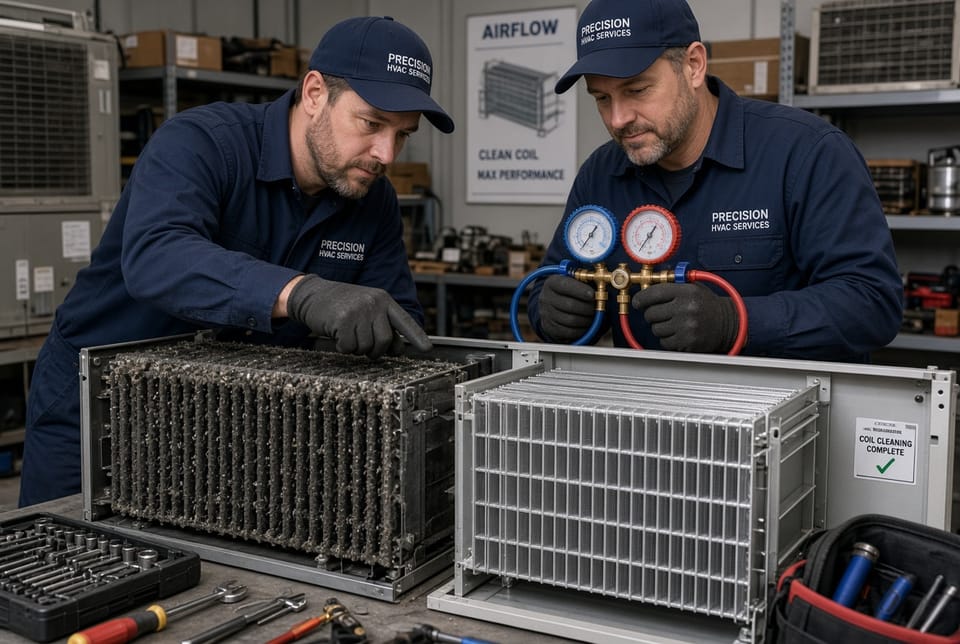The HVAC Evaporator Coil Cleaning: Restoring Cooling Efficiency