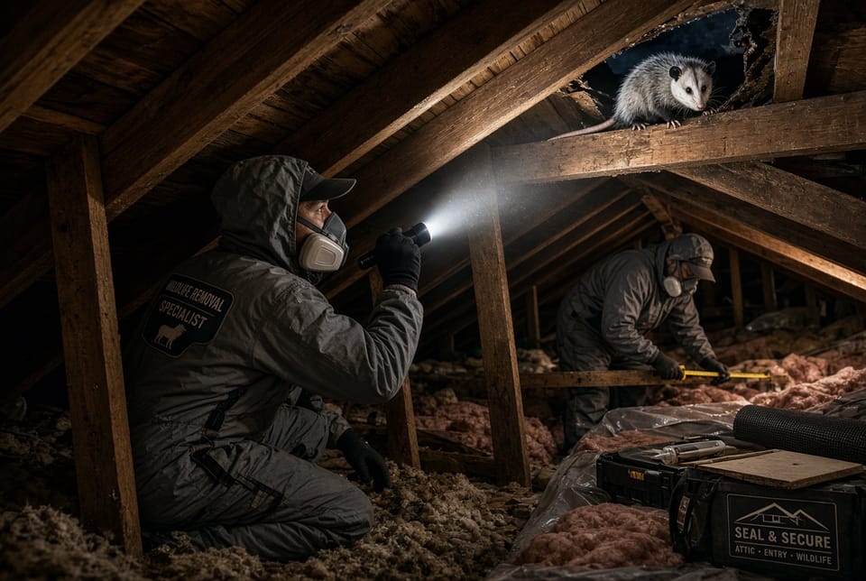 The Opossum in the Attic: Signs and Safe Removal