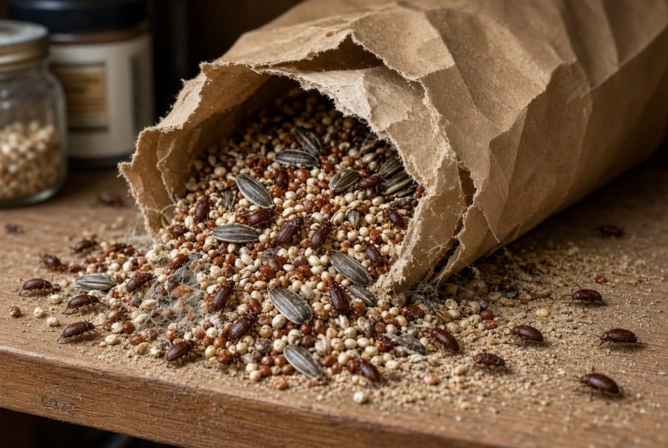 The Flour Beetle in Birdseed: Protecting Wild Bird Food