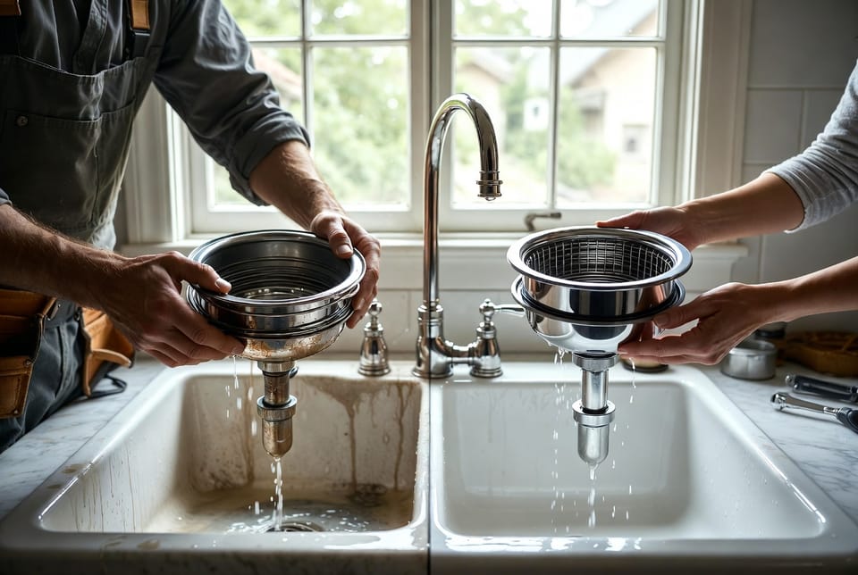 The Kitchen Sink Drain Basket: Cleaning and Replacing