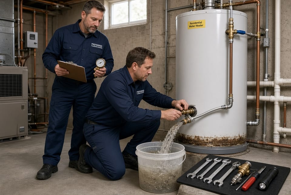 The Water Heater Flush: Removing Sediment for Efficiency