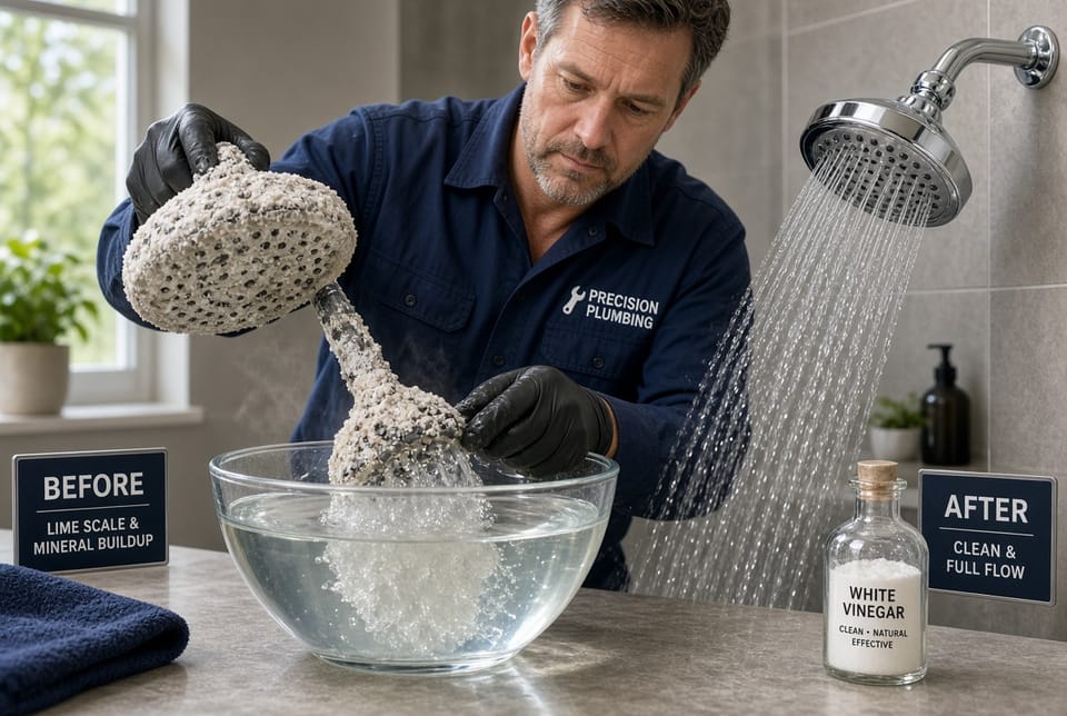 The Showerhead Cleaning: Removing Mineral Buildup for Better Flow