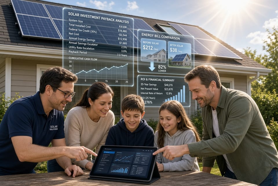 The Solar Panel Payback: Calculating Your ROI