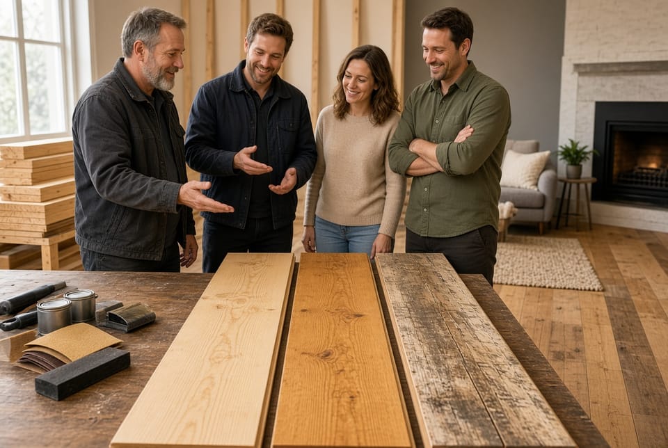 The Pine Flooring Finishes: Natural, Stained, and Distressed