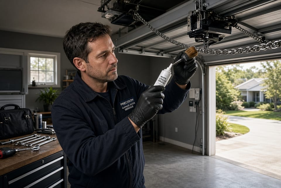 The Garage Door Opener Chain Drive: Lubrication and Maintenance