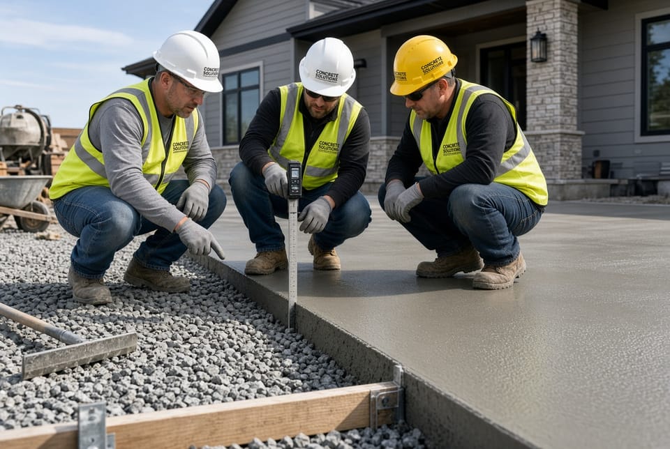 The Concrete Driveway Thickness: How Thick Should It Be?