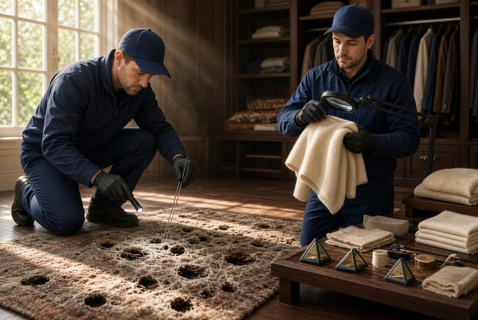The Clothes Moth Damage: Identifying and Repairing Holes