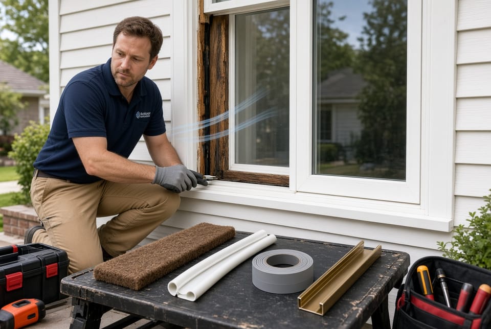 The Window Weatherstrip Types: Felt, Vinyl, Foam, and Metal
