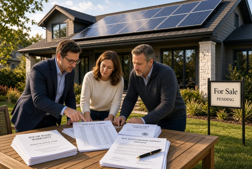 The Solar Panel Warranty Transfer: What Happens When You Sell Your Home