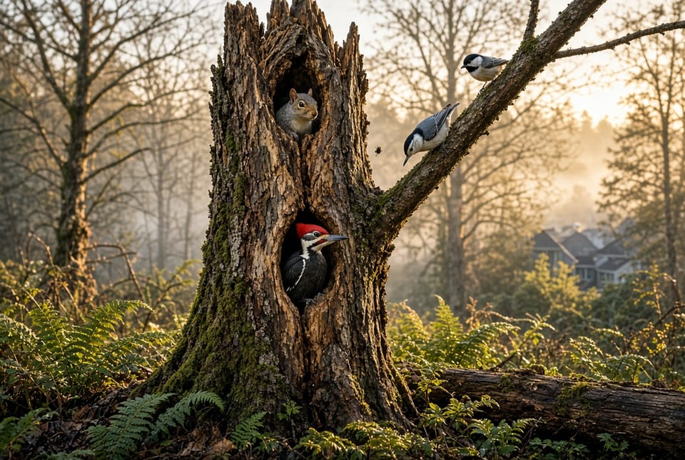 The Tree Cavity Nesting: Managing Wildlife in Dead Trees