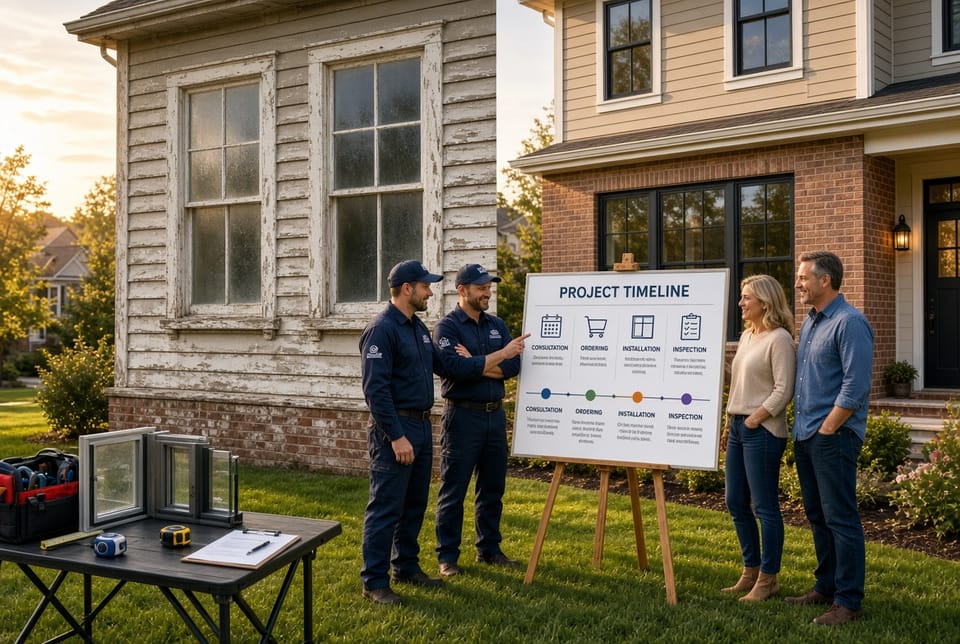The Window Replacement Timeline: How Long Does It Take?