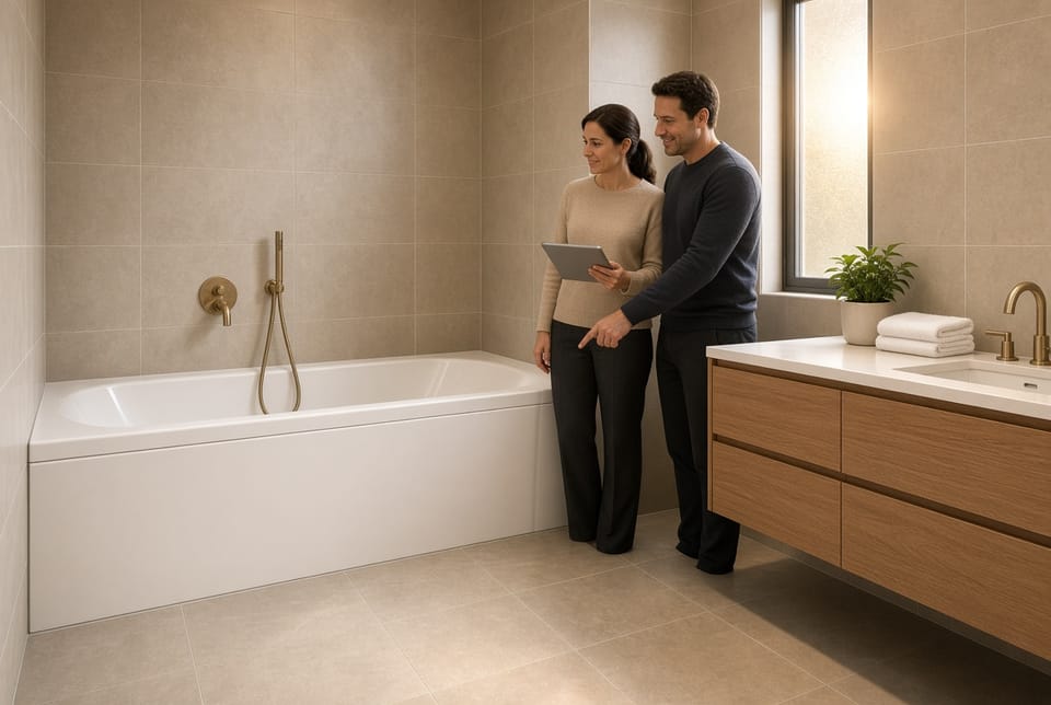The Bathroom Skirted Tub: Easy Cleaning and Modern Look