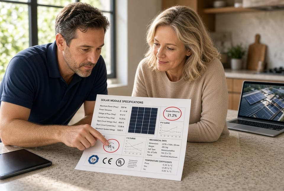The Solar Panel Efficiency: Understanding the Numbers