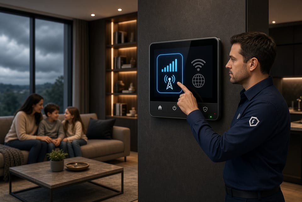 The Security System Cellular vs. Internet: Which Monitoring Path Is Better
