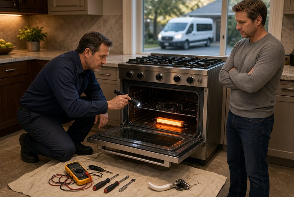 The Oven Igniter: Why Your Gas Oven Won't Heat