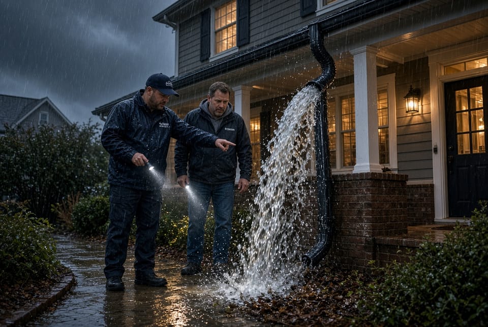 The Gutter Downspout Clog: Causes and Prevention