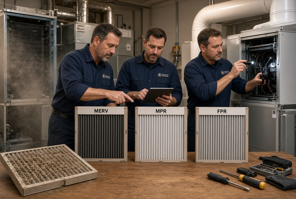 The HVAC Air Filter Rating: MERV vs. MPR vs. FPR Explained