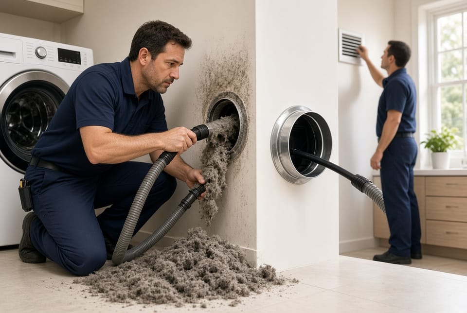 The Dryer Vent Cleaning: Preventing Fires and Improving Efficiency