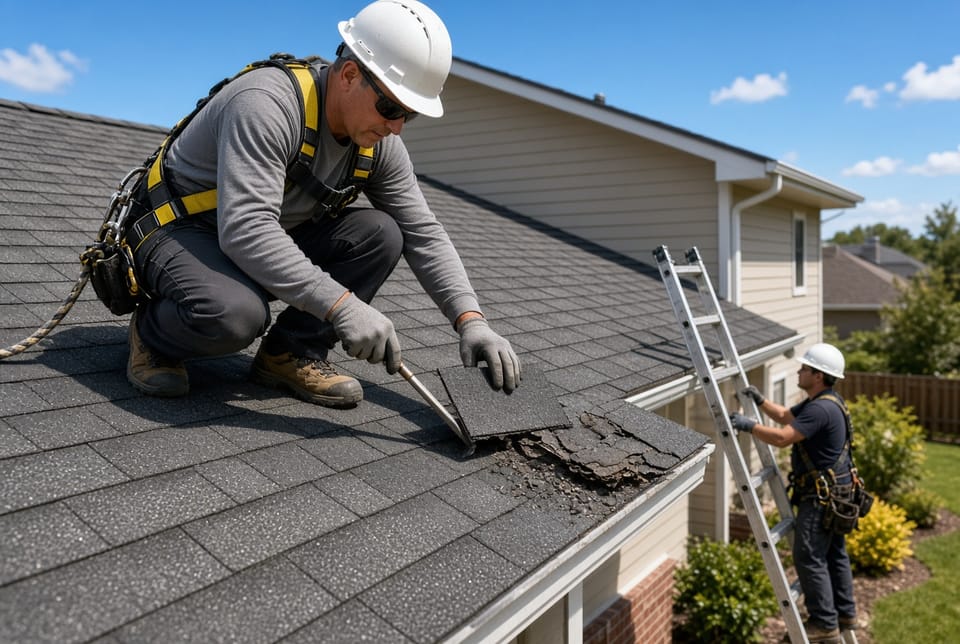 The Roof Shingle Repair: Replacing Damaged Shingles