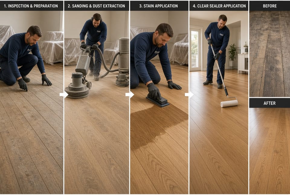 The Hardwood Floor Refinishing: Sanding and Sealing for a New Look