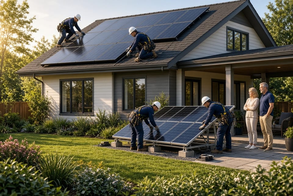 The Solar Panel Mounting: Roof vs. Ground Mount